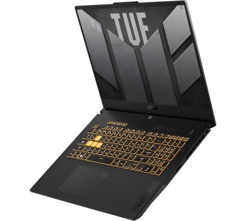 Ноутбук/ ASUS TUF F17 FX707VJ-HX006 17.3"(1920x1080 (матовый, 144Hz) IPS)/Intel Core 5 210H(2.2Ghz)/16384Mb/512PCISSDGb/noDVD/Ext:nVidia GeForce RTX3050(6144Mb)/Cam/BT/WiFi/56WHr/war 1y/2.6kg/Mecha Gray/DOS