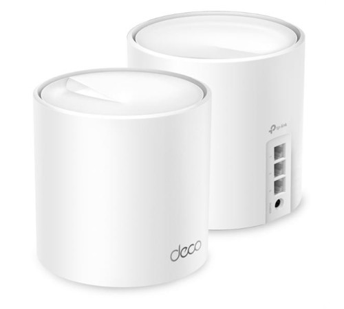 маршрутизатор TP-Link Deco X50(2-pack), AX3000 Whole Home Mesh Wi-Fi 6 System