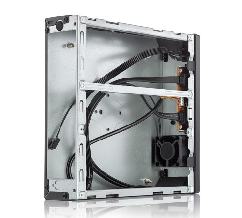 Корпус с блоком питания 120 Ватт/ Case Foxline FL-L01-AD120-D65 mITX,w/2xUSB3.0, VESA, CPU cooler, w/120W pwr adapter, w/pwr cord