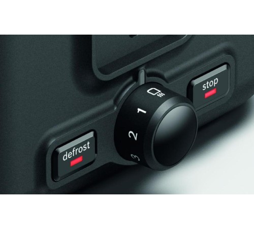 Тостер Bosch/ Тостер, CompactClass, 2 отделения, механическое управление, цвет белый/черный