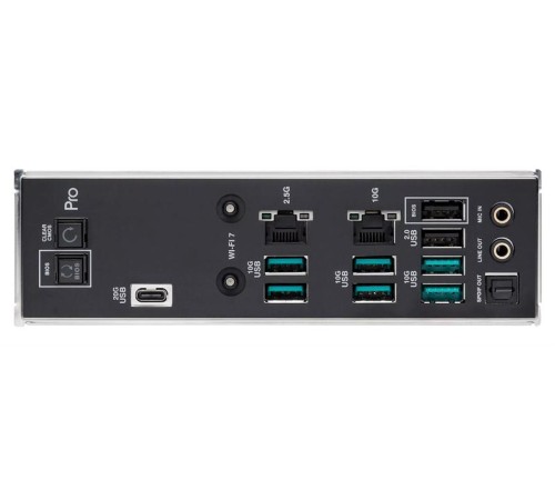 Материнская плата ASUS PRO WS TRX50-SAGE WIFI, AMD TRX50, 4*DDR5, 4*SATA, 3*M.2, 6*USB 3.2, 2*USB 2.0,Type-C, 5*PCIx16, CEB; 90MB1FZ0-M0EAY0