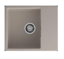 Кухонная мойка GRANFEST GRANFEST Мойка URBAN 658L  1-чаша+крыло 580*490мм, монтаж: врезной, материал: кварц, цвет: песочный