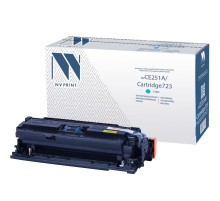 -/ Тонер-картридж NVP NV-CE251A/NV-723 Cyan универсальные для HP/Canon Color LaserJet CP3525/ CP3525n/ CP3525dn/ CP3525x/ LBP 7750 i-Sensys 7750cd/ 7750Cdn (7000k)