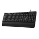 Клавиатура проводная Genius KB-100XP, черная (Black), USB, RU (Мятая упаковка)