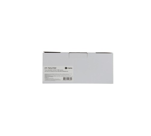 Тонер-картридж F+ imaging, желтый, 6 000 страниц, для Kyocera моделей Ecosys M6230cidn/M6630cidn (аналог TK-5270Y /1T02TVANL0), FP-TK5270Y (Вскрытая упаковка)