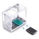 Корпус без блока питания/ Case JONSBO C6 MAX Handle, Mini-Tower, TG, no fan, 1xUSB-A 3.0 + 1xUSB-C 3.1, mATX, mITX White