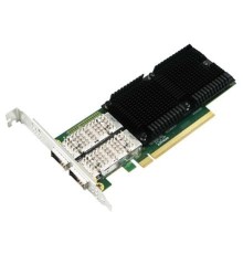 Сетевая карта LR-Link NIC PCIe 4.0 x16, 2 x 100G, QSFP28, Intel E810-CQDA2 chipset (FH+LP)