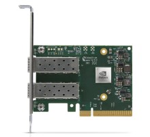 Сетевой адаптер Mellanox ConnectX-6 Lx EN adapter card, 25GbE, Dual-port SFP28, PCIe 4.0 x8, No Crypto, Tall Bracket, 1 year