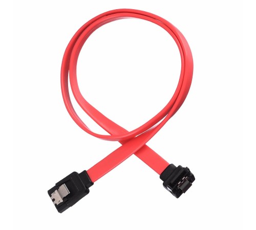 Кабель/ Кабель GoPower SATA (m)-SATA (m) 0.5м силикон ver.3.0 красный (1/250)