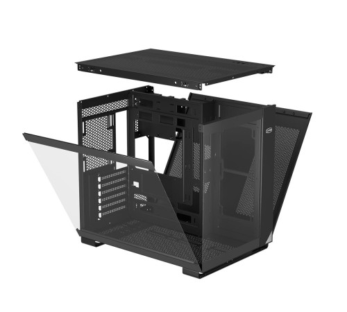 Корпус без блока питания/ Case PCCooler C3 T500 BK, Midi-Tower, TG, no fans, 1xUSB-C 3.1 + 2xUSB-A 3.0, ATX, mATX, mITX Black Корпус без блока питания/ Case PCCooler C3 T500 BK, Midi-Tower, TG, no fans, 1xUSB-C 3.1 + 2xUSB-A 3.0, ATX, mATX, mITX Black