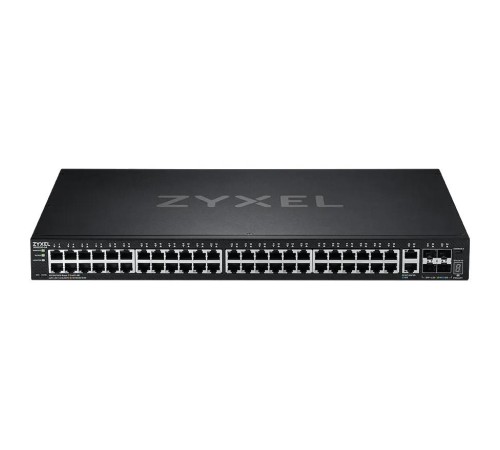 Коммутатор/ Zyxel XGS2220-54 L3 Access switch , rack 19", 48xRJ-45: 1G, 2xRJ-45: 1/2.5/5/10G, 4xSFP+, standalone/cloud management