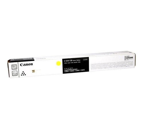 Тонер/ C-EXV 58 Toner Yellow Тонер/ C-EXV 58 Toner Yellow