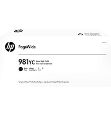 Картридж/ HP 981YC Black Contract PageWide Crtg