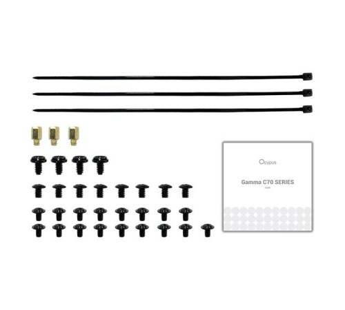 Корпус Ocypus Gamma C70 BK ARGB, ATX, USB3.0*1+USB2.0*1, FRONT 3x120mm ARGB, REAR 1x120mm ARGB (потертости, нет магнитной сетки сверху)