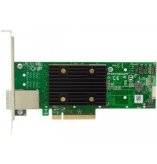 Контроллер Broadcom Controller 9500-8e SGL (05-50075-01) PCIe Gen4 x8 LP, Tri-Mode SAS/SATA/NVMe 12G HBA, 8port(2*ext SFF8644), 3808 IOC, 1 year