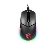 Мышь  проводная Gaming Mouse MSI Clutch GM11, Wired, DPI 5000, symmetrical design, RGB lighting, Black