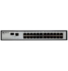 Коммутатор ORIGO Неуправляемый коммутатор, 24x100Base-TX, 1xCombo 1000Base-T/SFP, комплект для установки в 19" стойку