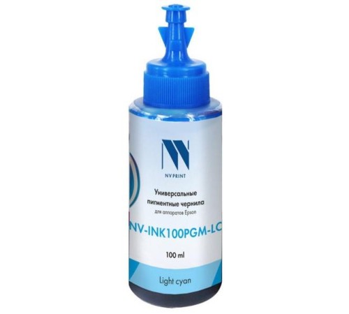 -/ Чернила NVP пигментные для аппаратов Epson (100ml) Light Cyan -/ Чернила NVP пигментные для аппаратов Epson (100ml) Light Cyan