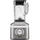 Блендер стационарный KitchenAid Блендер Artisan со стеклянным стаканом 1.4 л, серебряный медальон