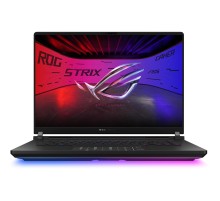 Ноутбук/ ASUS ROG Strix SCAR 16 G635LX-RW150 16"(2560x1600 miniLED (матовый, 240Hz, 3ms))/Intel Core Ultra 9 275HX(2.7Ghz)/65536Mb/1024PCISSDGb/noDVD/Ext:NVIDIA GeForce RTX 5090(24576Mb)/Cam/BT/WiFi/90WHr/war 1y/2.8kg/Off Black/DOS + NumberPad