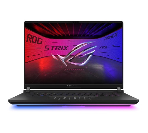 Ноутбук/ ASUS ROG Strix SCAR 16 G635LX-RW150 16"(2560x1600 miniLED (матовый, 240Hz, 3ms))/Intel Core Ultra 9 275HX(2.7Ghz)/65536Mb/1024PCISSDGb/noDVD/Ext:NVIDIA GeForce RTX 5090(24576Mb)/Cam/BT/WiFi/90WHr/war 1y/2.8kg/Off Black/DOS + NumberPad