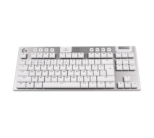 Клавиатура/ Logitech Gaming Keyboard G915 TKL LIGHTSPEED Wireless Mechanical  - WHITE - RUS - TACTILE