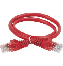 ITK Коммутационный шнур (патч-корд), кат.5Е UTP, 1м, красный