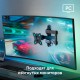 ONKRON кронштейн для телевизора и монитора 10"-35" наклонно-поворотный, чёрный R4
