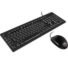 Набор клавиатура+мышь SVEN KB-S320C черный (104 кл., 1000DPI, 2+1кл.)