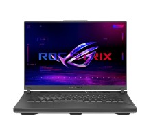 Ноутбук/ ASUS ROG Strix G16 G614JV-N4190 16"(2560x1600 (матовый, 240Hz, 3ms) IPS)/Intel Core i7 13650HX(2.6Ghz)/16384Mb/1024PCISSDGb/noDVD/Ext:nVidia GeForce RTX4060(8192Mb)/Cam/BT/WiFi/90WHr/war 1y/2.5kg/Eclipse Gray/DOS
