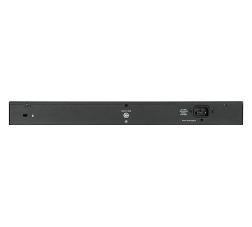 коммутатор D-Link Настраиваемый L2 PoE-коммутатор, 24х1000Base-T PoE, 2xCombo 1000Base-T/SFP, PoE-бюджет 370 Вт