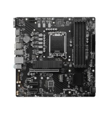 Материнская плата MSI PRO B760M-P DDR4 s1700, Intel B760, 4xDDR4, PCI-Ex16, 4SATA3, 7.1-ch, GLAN, 3 USB 3.2, 1 USB Type-C, VGA, HDMI, DP, mATX, RTL