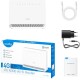 Маршрутизатор/ N300 Wi-Fi 4G LTE Cat.4 Router, build-in 4G LTE modem, 4 10/100M RJ45 Ports, Nano SIM Slot, 300Mbps at 2.4GHz, Internal antennas, PPTP/L2TP/OpenVPN/WireGuard VPN, DNS over Cloudflare/Google/Quad9, DDNS, SMS, Band locking, TR069/TR098/TR111