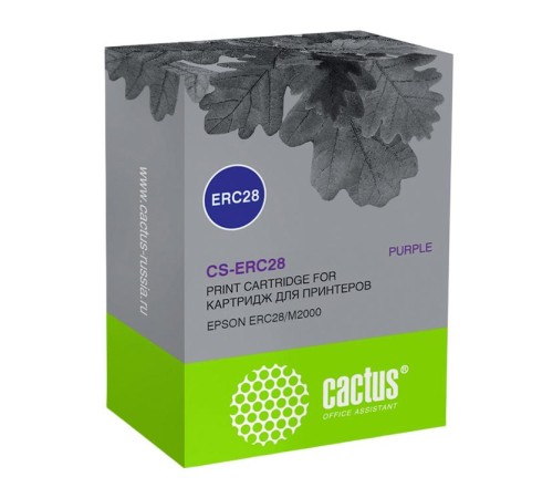 -/ Картридж матричный Cactus CS-ERC28 фиолетовый для Epson ERC28/M2000
