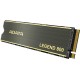 Твердотельный накопитель/ ADATA SSD LEGEND 800, 1000GB, M.2(22x80mm), NVMe 1.4, PCIe 4.0 x4, 3D NAND, R/W 3500/2200MB/s, IOPs н.д./н.д., TBW 600, DWPD 0.55, with Heat Sink (3 года)