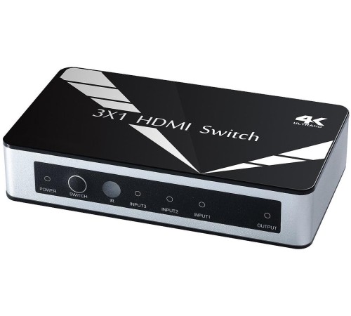 Greenconnect Переключатель v1.4 HDMI 3 к 1 серия Greenline Greenconnect Переключатель v1.4 HDMI 3 к 1 серия Greenline