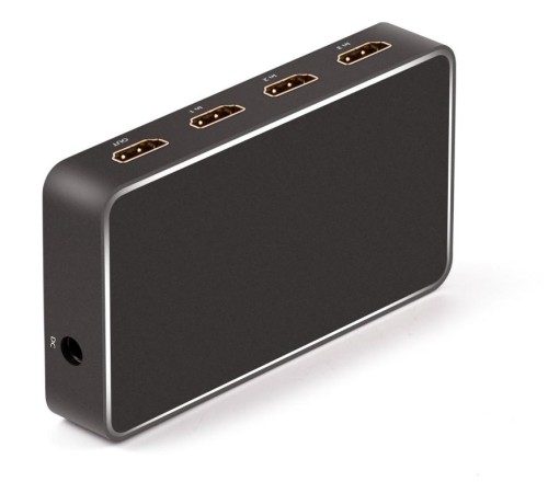 Greenconnect Переключатель HDMI V2.0+USB Charge 3 к 1 серия Greenline Greenconnect Переключатель HDMI V2.0+USB Charge 3 к 1 серия Greenline