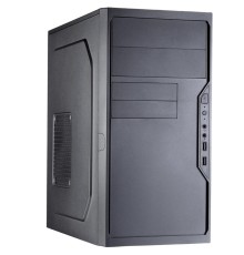 Корпус без блока питания/ Case Foxline FL-733, mATX, 2x5.25EXT, 2x3.5EXT, 5x3.5INT, 2xUSB2.0, HDA, w/o FAN, w/o PSU, no pwr cord