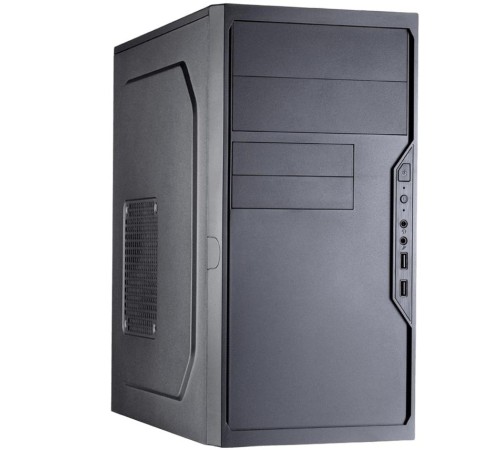 Корпус без блока питания/ Case Foxline FL-733, mATX, 2x5.25EXT, 2x3.5EXT, 5x3.5INT, 2xUSB2.0, HDA, w/o FAN, w/o PSU, no pwr cord