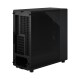 Корпус без блока питания/ Case Fractal Design North TG Dark Tint, Midi-Tower, 2x140mm, 2xUSB-A 3.2 + 1xUSB 3.2 Type-C ATX, mATX, mITX Wood panel, Charcoal Black