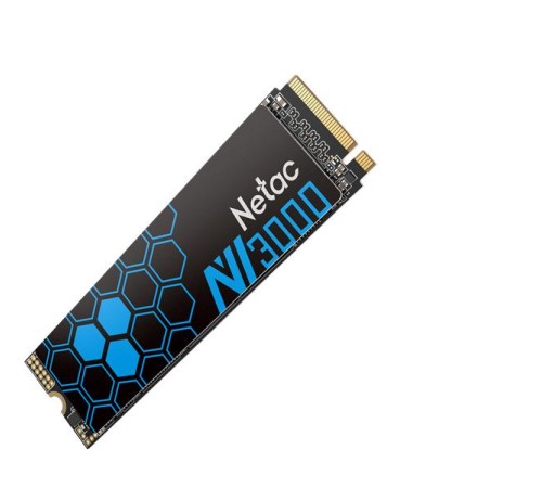 SSD накопитель Netac SSD NV3000 2TB PCIe 3 x4 M.2 2280 NVMe 3D NAND, R/W up to 3300/2900MB/s, IOPS(R4K) 320K/280K, TBW 1200TB, with heat sink, 5y wty
