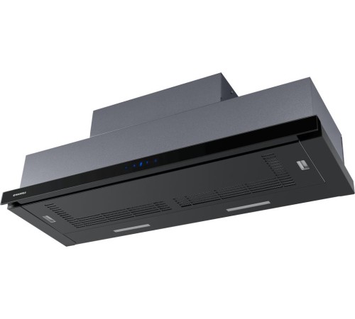 ВЫТЯЖКА MAUNFELD GALAXY 90 Black/ Телескопическая, 90см, 1050 м3, 4 скорости, таймер, сенсорное управление, площадь кухни до 50м2, опция: угольный фильтр CF172C, черная