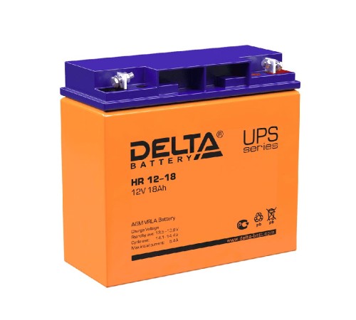 Аккумуляторная батарея DELTA BATTERY HR 12-18 Аккумуляторная батарея DELTA BATTERY HR 12-18