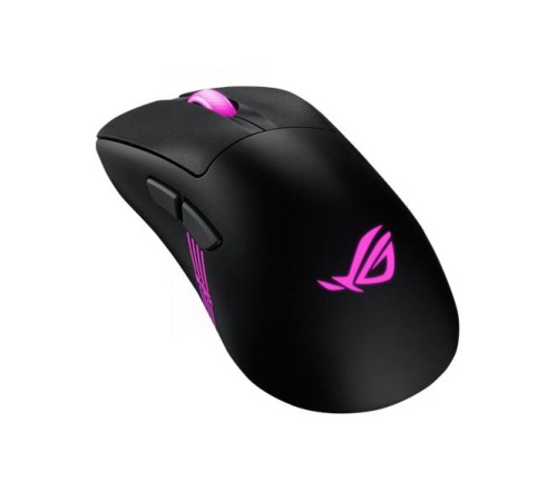 Мышь ASUS ROG KERIS II ORIGIN, 54g, Wired, 2.4GHz RF, Bluetooth 5.1, 42K DPI sensor, 5 Programmable Buttons, Black