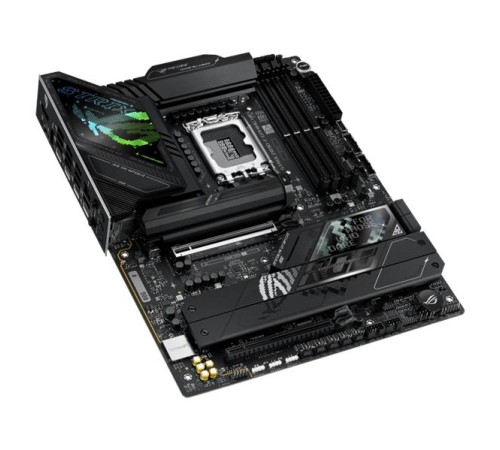Материнская плата ASUS ROG STRIX Z890-F GAMING WIFI, LGA1851, Z890, 4*DDR5, 4*SATA, 5*M.2, 8*USB 3.2, 2*Type-C, 2*PCIx16, 2*Thunderbolt™ 4, HDMI+DP, ATX; 90MB1I40-M0EAY0