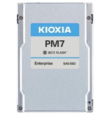 Серверный твердотельный накопитель/ KIOXIA SSD PM7-R, 1920GB, 2.5" 15mm, SAS 24G, TLC, R/W 4200/3400 MB/s, IOPs 720K/155K, TBW 3504, DWPD 1 (12 мес.)