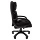 Офисное кресло Chairman 442 ткань R 015 черный (черный пластик)