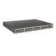 Коммутатор/ Managed L3 Switch 48x1000Base-T PoE, 6x10GBase-X SFP+, PoE Budget 370W, RJ45 Console, 19" w/brackets