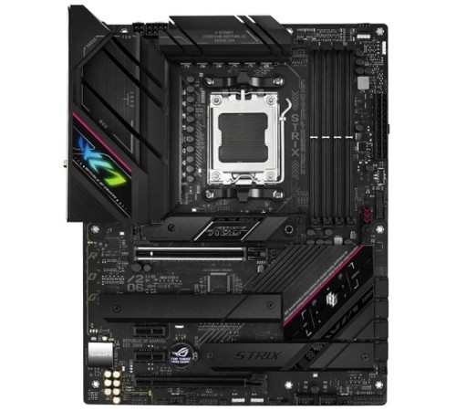 Материнская плата ASUS ROG STRIX B650E-F GAMING WIFI, AM5, B650, 4*DDR5, 4*SATA, 3*M.2, 6*USB 3.2, 4*USB 2.0, Type-C, 2*PCIx16, 2*PCIx1, DP+HDMI, ATX; 90MB1BQ0-M0EAY0