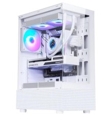 корпус Formula V Line Crystal Z1 White, ATX, Left & Front side Tempered Glass, USB3.0*1, USB2.0*2